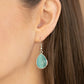 Dewy Decadence - Blue - Paparazzi Necklace Image