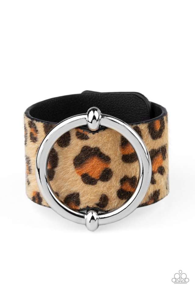 Asking FUR Trouble - Brown - Paparazzi Bracelet Image