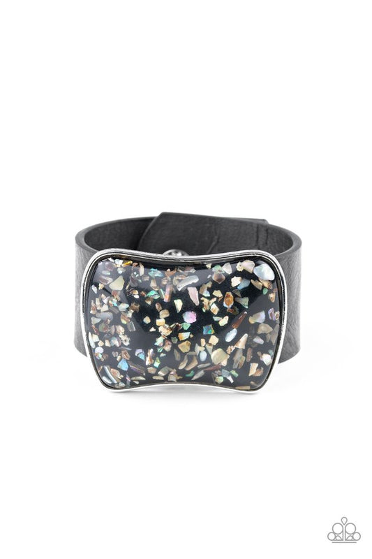 Twinkle Twinkle Little ROCK STAR - Black - Paparazzi Bracelet Image