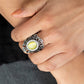 Dashingly Dewy - Yellow - Paparazzi Ring Image
