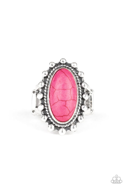Mineral Movement - Pink - Paparazzi Ring Image
