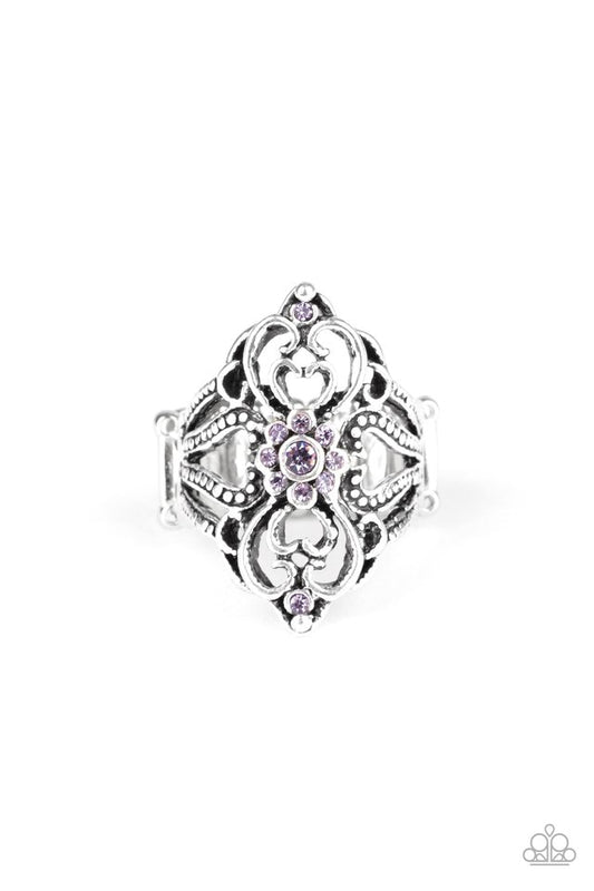 Totally Taken - Purple - Paparazzi Ring Image