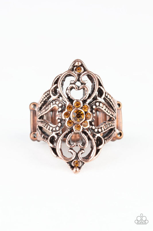 Totally Taken - Copper - Paparazzi Ring Image