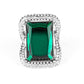 Deluxe Decadence - Green - Paparazzi Ring Image