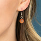 Effervescent Elegance - Orange - Paparazzi Necklace Image