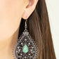 Eden Glow - Green - Paparazzi Earring Image
