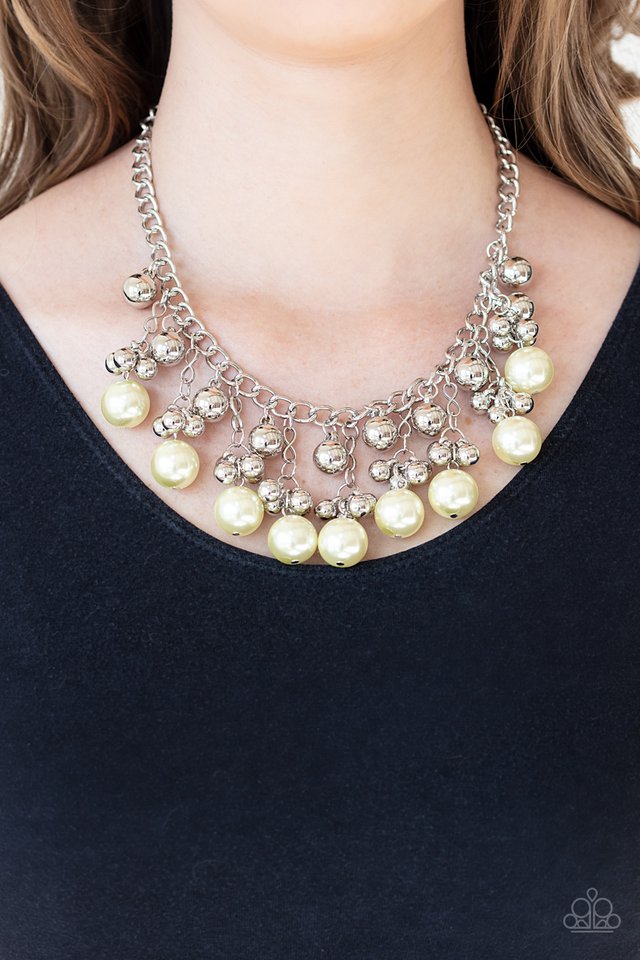 Pearl Appraisal - Yellow - Paparazzi Necklace Image