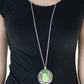 Sunset Sensation - Green - Paparazzi Necklace Image
