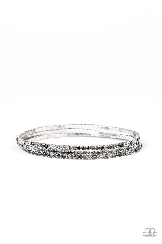 Sugar and ICE - Black - Paparazzi Bracelet Image