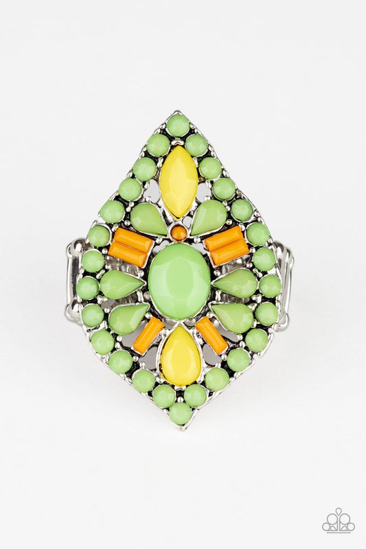 Jungle Jewelry - Green - Paparazzi Ring Image