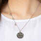 Mom Mantra - Silver - Paparazzi Necklace Image