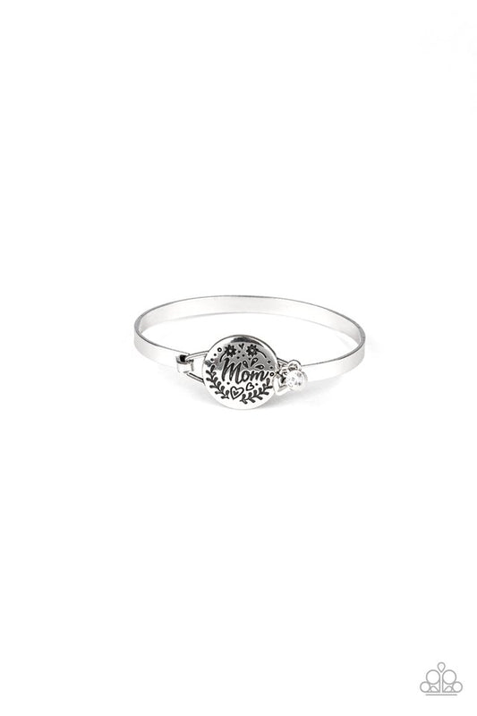 The Mom Life - Silver - Paparazzi Bracelet Image
