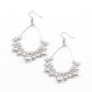 5th Avenue Appeal - Silver - Paparazzi Earring Image