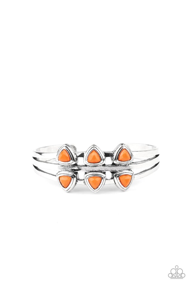 Tribal Triad - Orange - Paparazzi Bracelet Image
