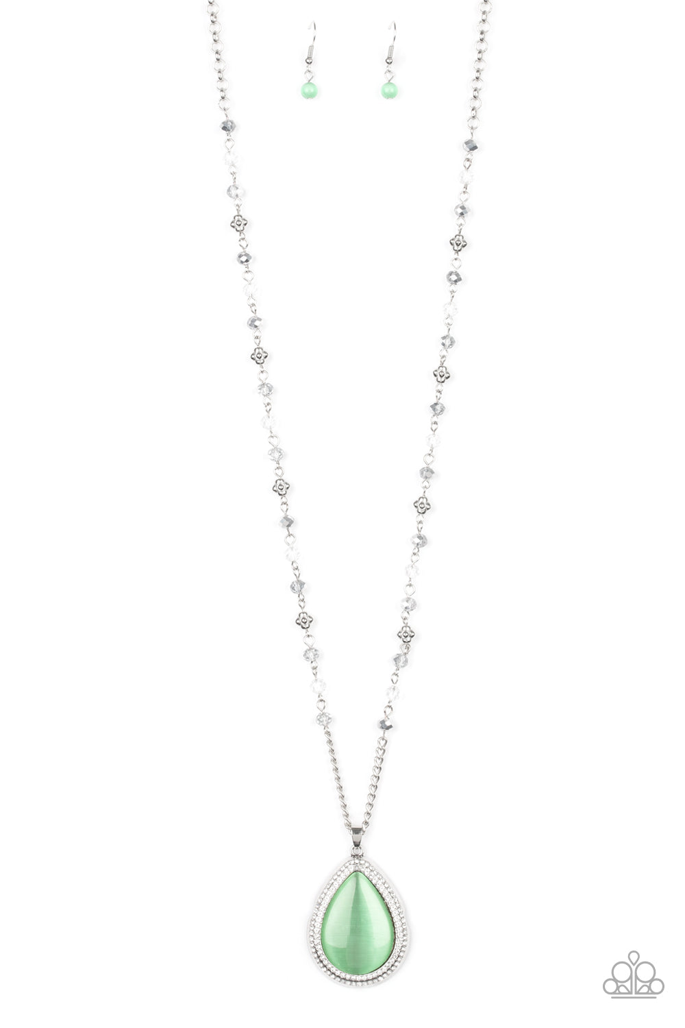 Paparazzi Necklace ~ Fashion Flaunt - Green