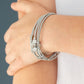 Cut The Cord - Silver - Paparazzi Bracelet Image