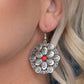 Grove Groove - Red - Paparazzi Earring Image