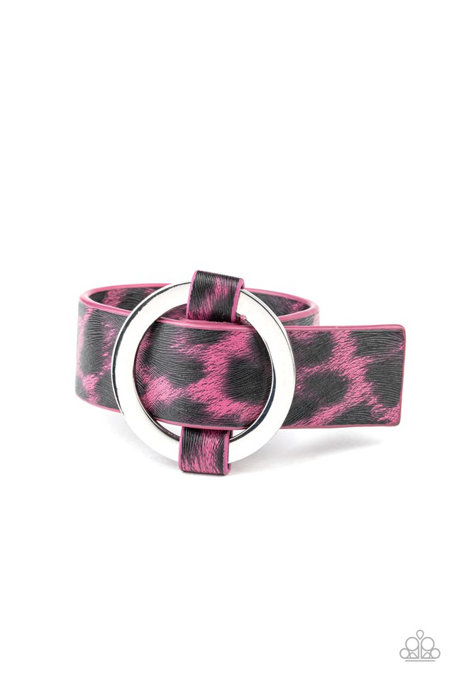 Jungle Cat Couture - Pink - Paparazzi Bracelet Image