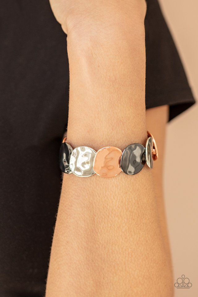 Disc Disco - Multi - Paparazzi Bracelet Image