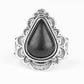 Desert Escape - Black - Paparazzi Ring Image