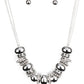 Only The Brave - White - Paparazzi Necklace Image