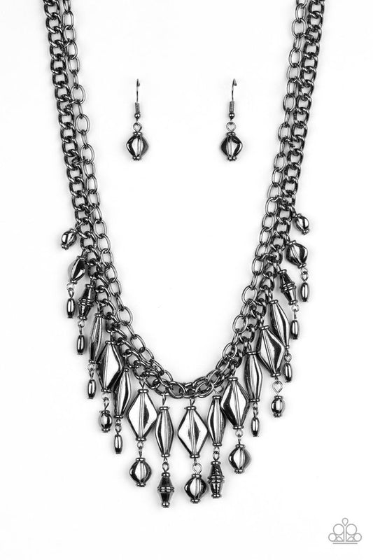Trinket Trade - Black - Paparazzi Necklace Image