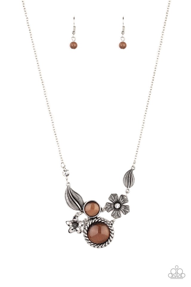Exquisitely Eden - Brown - Paparazzi Necklace Image