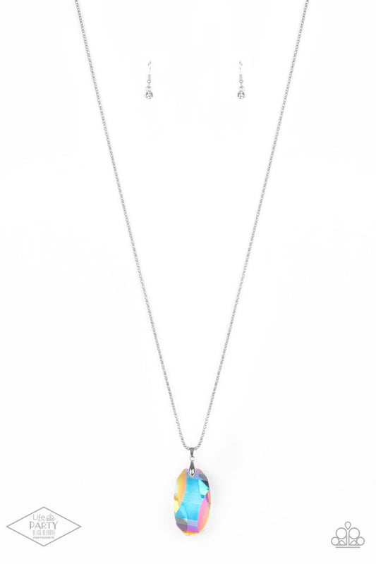 Gemstone Grandeur - Multi - Paparazzi Necklace Image