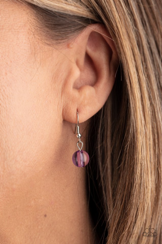 Forbidden Fruit - Purple - Paparazzi Necklace Image