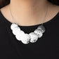 RADIAL Waves - Silver - Paparazzi Necklace Image