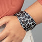 Hey GRRirl - Silver - Paparazzi Bracelet Image