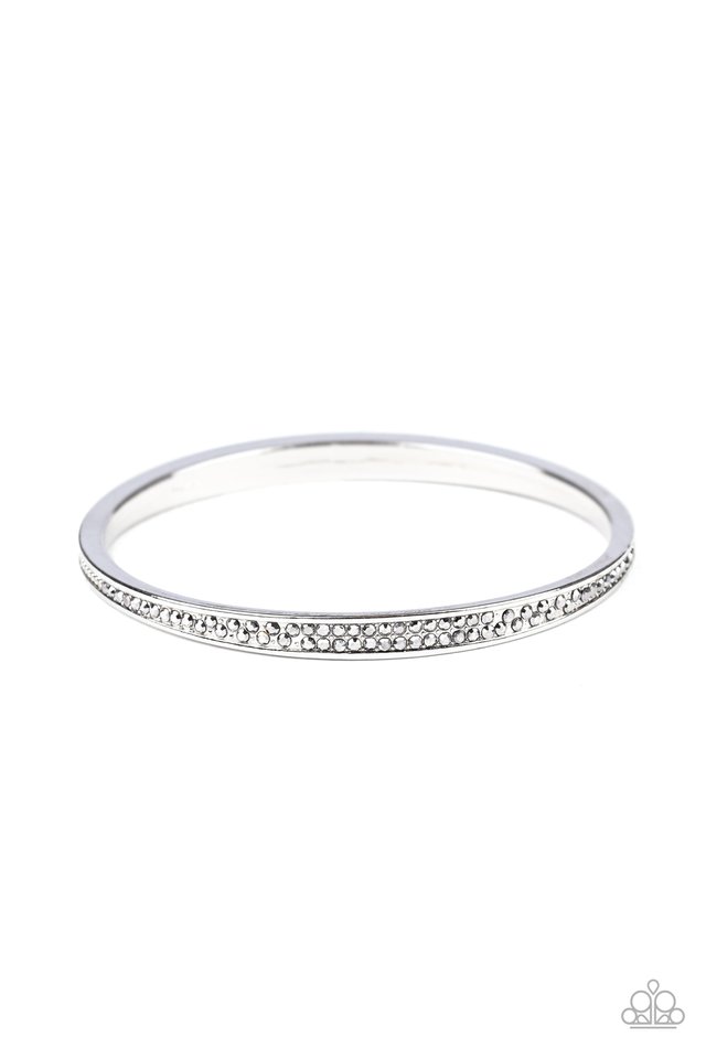 Power Move - Silver - Paparazzi Bracelet Image