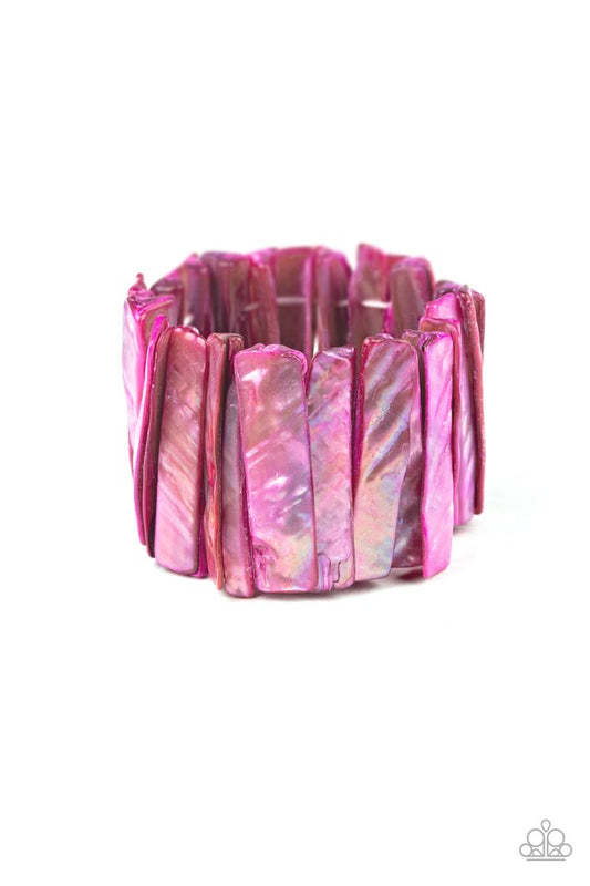 Beach Blast - Pink - Paparazzi Bracelet Image