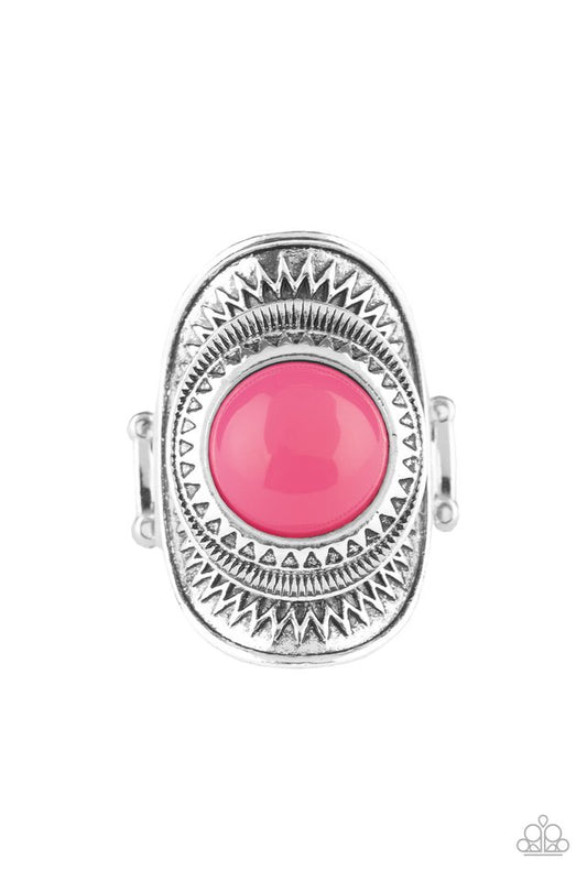 Sunny Sensations - Pink - Paparazzi Ring Image