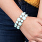 Confection Connection - Blue - Paparazzi Bracelet Image