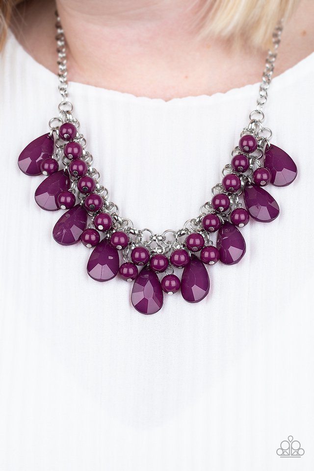 Endless Effervescence - Purple - Paparazzi Necklace Image
