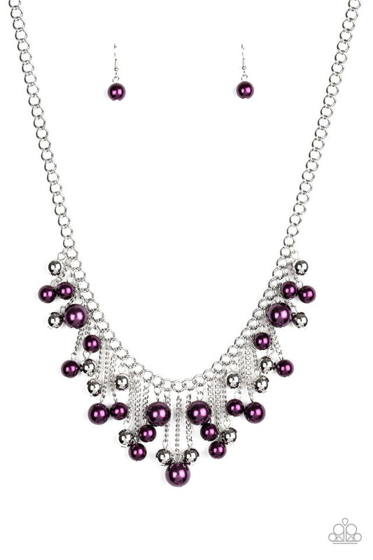 City Celebrity - Purple - Paparazzi Necklace Image