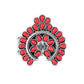 Trendy Talisman - Red - Paparazzi Ring Image
