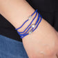 Pretty Patriotic - Blue - Paparazzi Bracelet Image