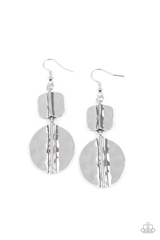 Lure Allure - Silver - Paparazzi Earring Image