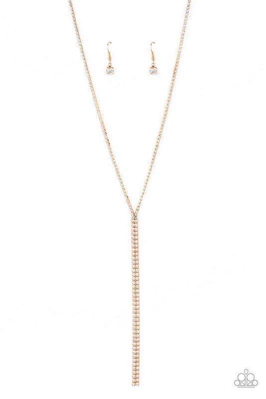 Inner STARLIGHT - Gold - Paparazzi Necklace Image