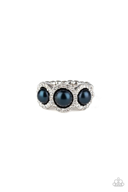 All Bets Are Off - Blue - Paparazzi Ring Image