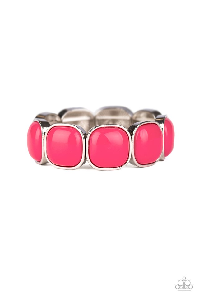 Vivacious Volume - Pink - Paparazzi Bracelet Image
