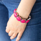 Vivacious Volume - Pink - Paparazzi Bracelet Image