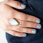 Opal Mist - Copper - Paparazzi Ring Image