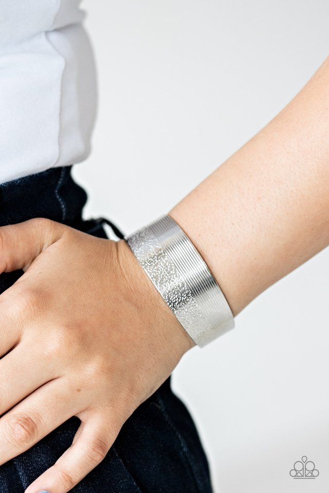 Mixed Vibes - Silver - Paparazzi Bracelet Image