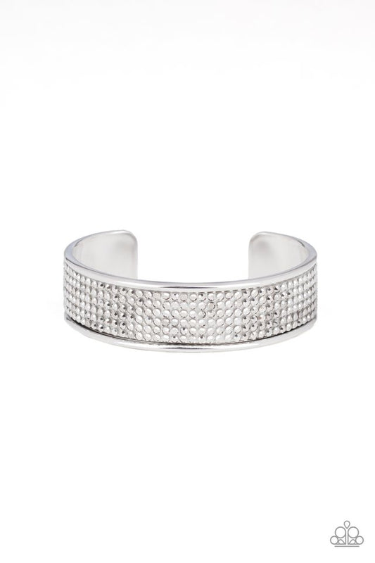 Cant Believe Your ICE - Silver - Paparazzi Bracelet Image