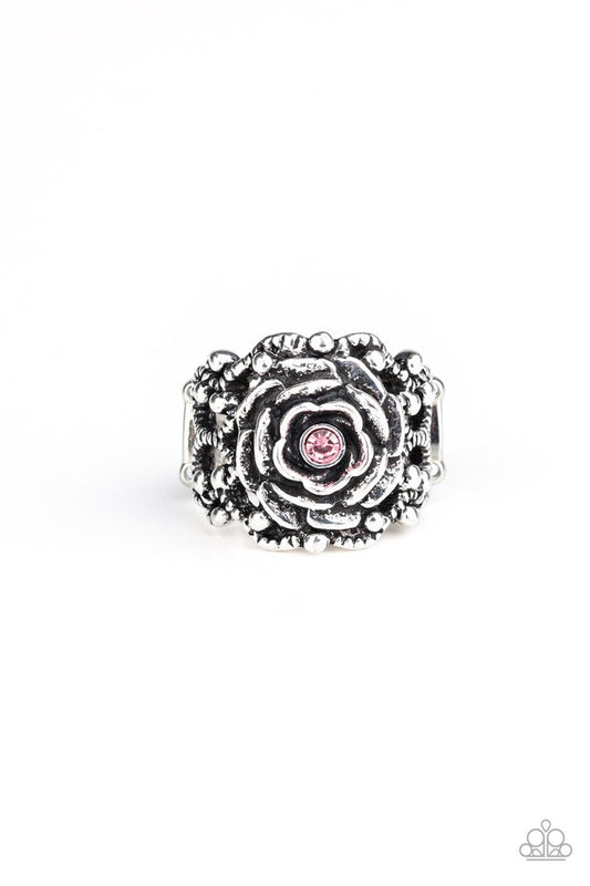 Rose Garden Royal - Pink - Paparazzi Ring Image