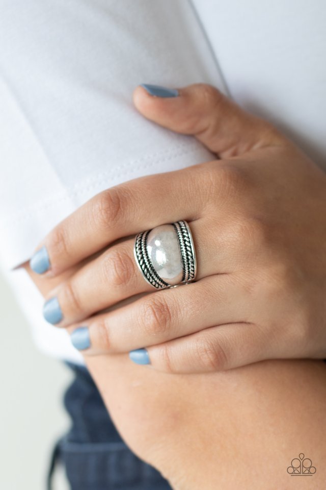 Bucking Trends - Silver - Paparazzi Ring Image