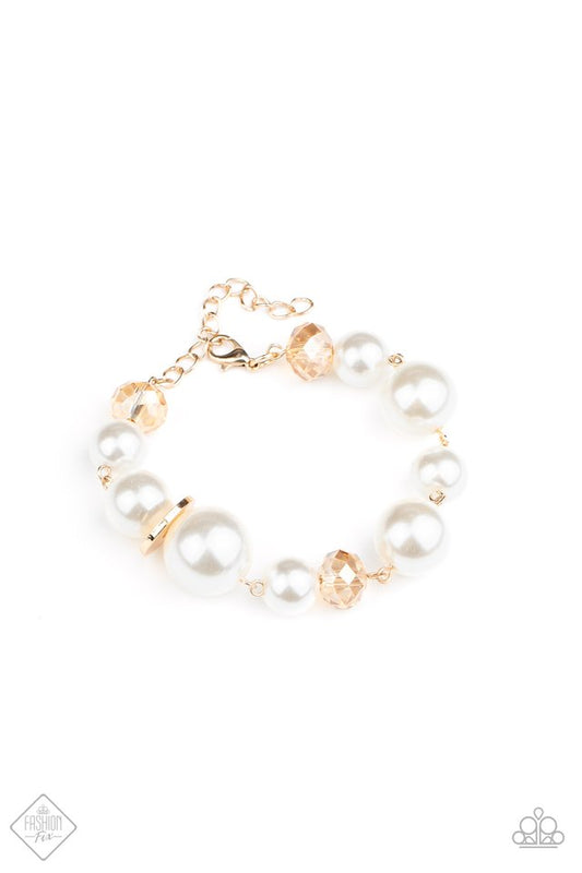 Glamour Gamble - Gold - Paparazzi Bracelet Image
